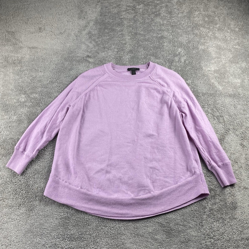J.CREW‎ Swing Sweater Merino Wool Womens XXS Pink